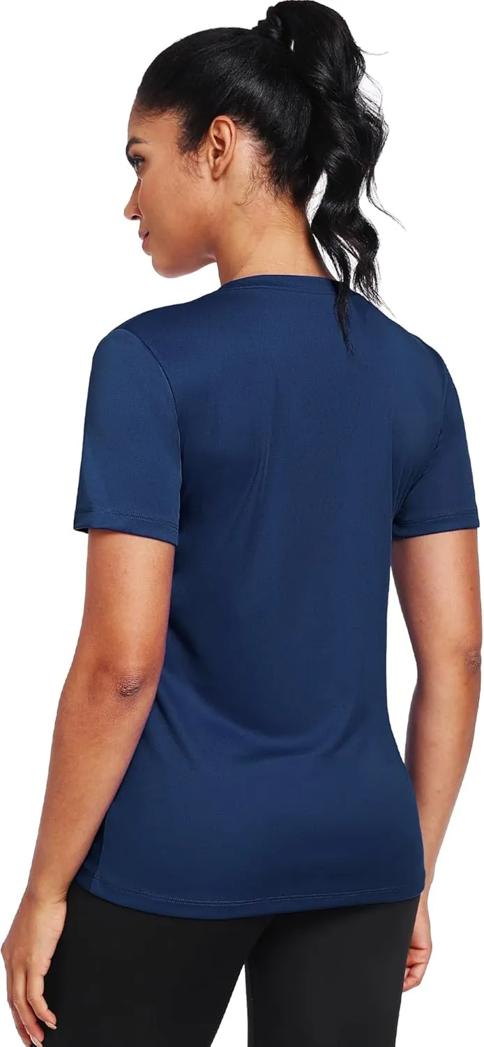 1-5 Pack Women's Short Sleeve Shirts UPF 50  Sun Protection T-Shirts V Neck Workout Quick Dry Tops