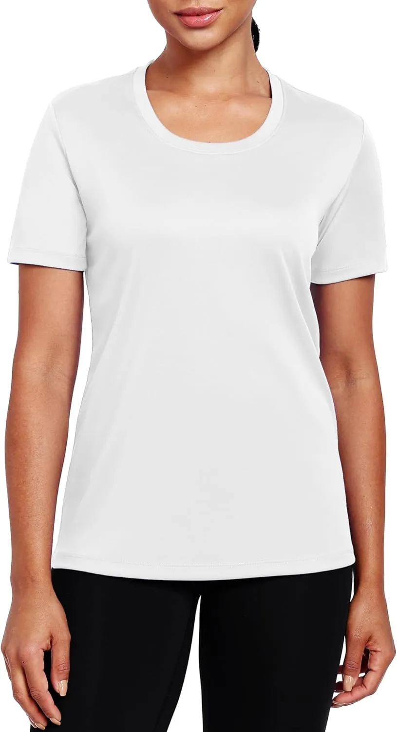 1-5 Pack Women's Short Sleeve Shirts UPF 50  Sun Protection T-Shirts V Neck Workout Quick Dry Tops