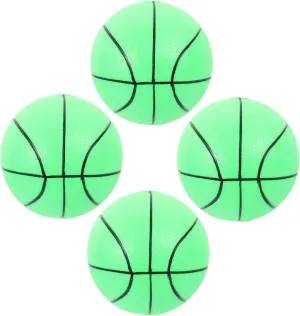 1 Set Glow Dark Basketball for Inflatable Basketball with Pump Fun Sports Entertainment for Indoor for Parties and Family Fun