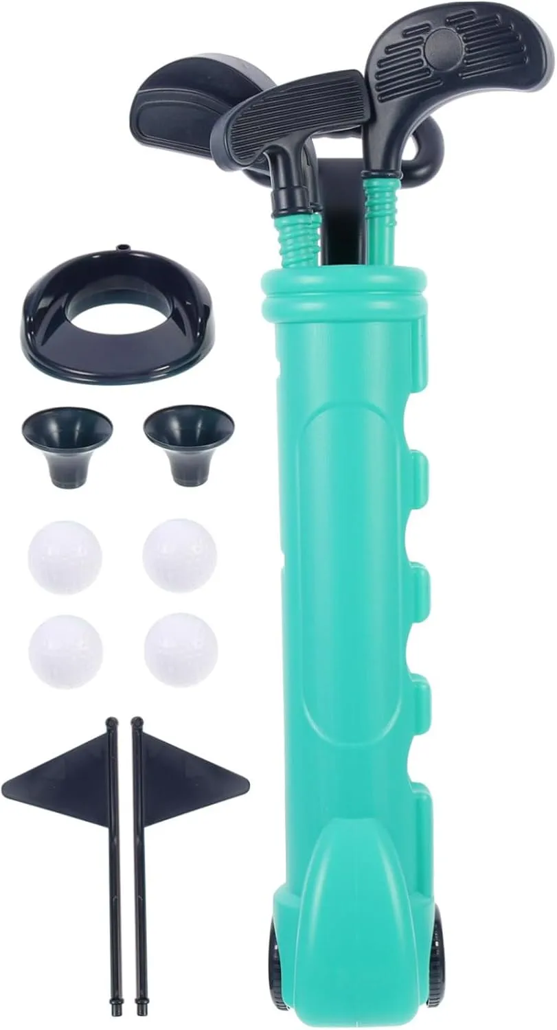 1 Set Golf Portable Golf Game Kit for Play Developmental Activity for Boys and Lightweight and Fun Parent Interaction for Playroom Supply
