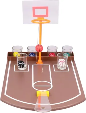 1 Set Table Basketball Desktop Basketball Hoop Indoor Mini Basketball Funny Tabletop Basketball Game Basketball Decorations Basketball Party Sports Theme Wooden