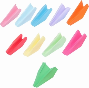 100pcs Creative Paper Plane Toys for Boy Girl Fun Origami Party Props for Weddings Kindergarten Activities and Interactive Play Safe Non-
