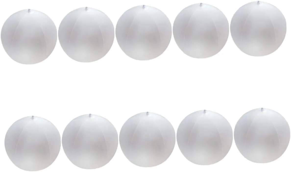 10Pcs Beach Balls for Fun Multi Function Inflatable for Pool Beach Parties for Sports Training Activities