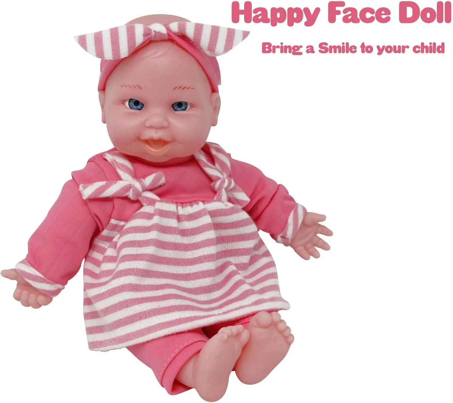 12 Inch Baby Dolls for 3 Year Old Girls - Soft Body Interactive Baby Doll That Can Talk, Cry, Sing and Laugh - Makes Cute Gibberish Sounds