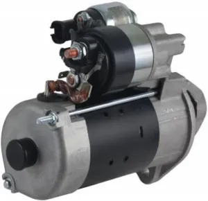 12V Starter Fits Deutz Ag Tcd 2.9 Weidemann Loader 3080 04132652 1000124272 11Mm Unthreaded-Mounting Ears Includes Soft Start Relay-Specifications PMGR-Type 12 Lbs-Weight