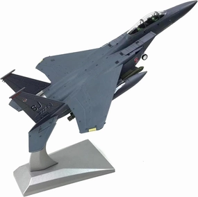 1:100 F-15E for Strike Eagle Supersonic Fighter-Bomber Metal Alloy Aircraft Model Airplane Display Model Miniatures Set