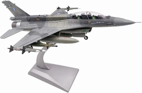 1 72 Scale F-16D for Mira Ghost Block 50/52 Fighter Fighting Falcon Diecast Metal Plane Aircraft Model Miniatures Set(F-16D)