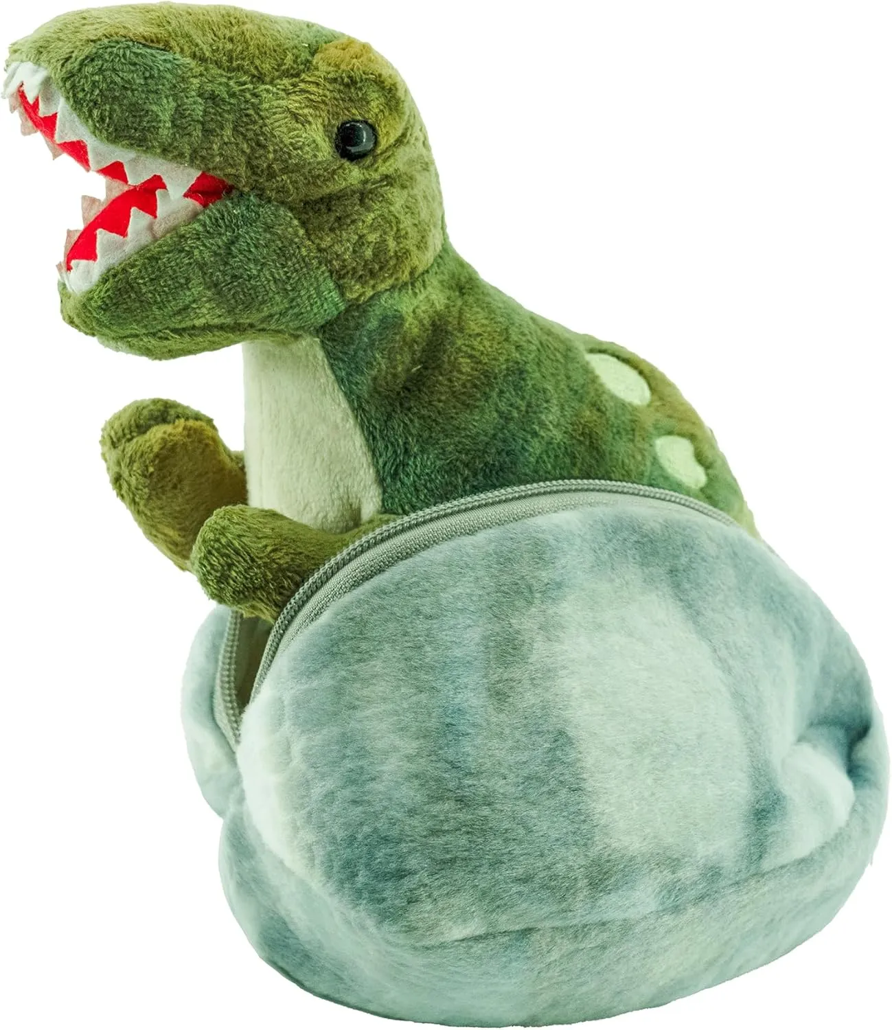 2 in 1 Dinosaur Stuffed Animal Weighted Dragon Plush for Adults & Kids Dinosaur Egg Plushies Toys for Boys Simulation Toy with Babies Inside for All Ages