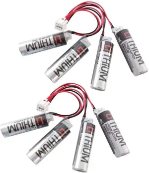 2 Set HW0470360-A Battery Pack for YASKAWA HW0470360-A Motoman Robot 149689-1 Battery (4pcs ER6V/3.6VBattery 1Set)