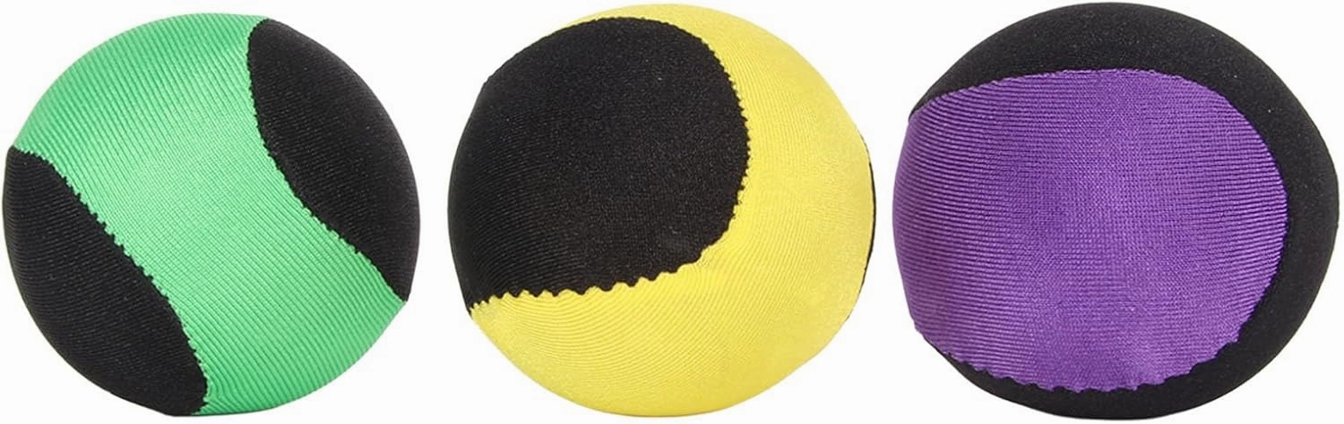 3 Pack Water Jumping Balls Stress Relief, Flexible, Soft Bouncing Balls for Beach, Swimming Pool, Lakes Includes Water Skip Sphere Set Ideal for All Ages