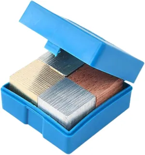 4Pcs Educational Physics Density Cubes Set Copper Iron Aluminum Wood Blocks for Lab Projects Science Teaching Instruments for Middle School Experiments