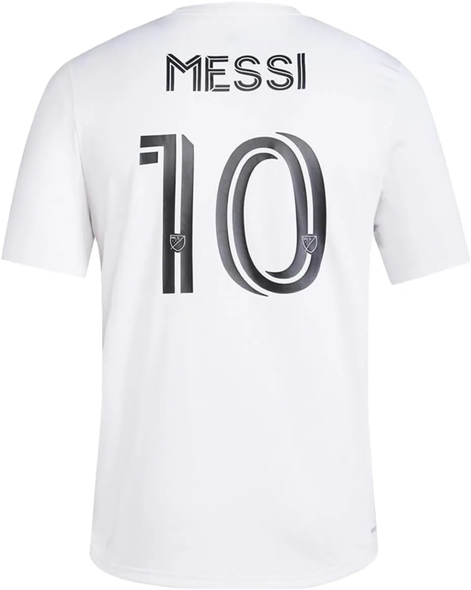 adidas Lionel Messi Inter Miami CF #10 Youth Size Player Name & Number Performance Shirt