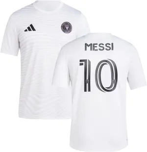 adidas Lionel Messi Inter Miami CF #10 Youth Size Player Name & Number Performance Shirt