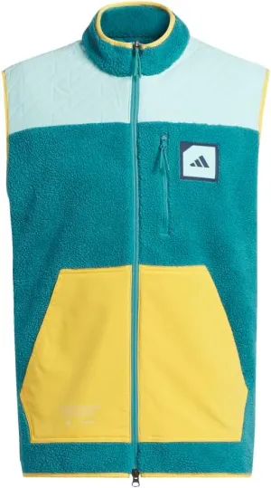 adidas Unisex Adicross Padded Fleece Full-Zip Golf Vest - Golf, Jackets