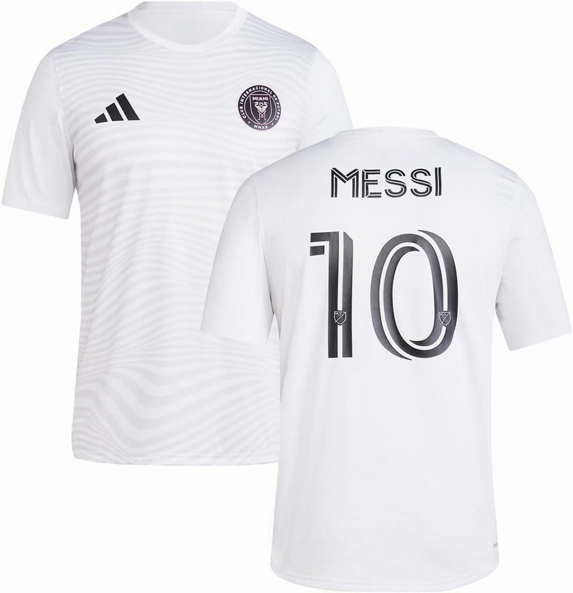 adidas Lionel Messi Inter Miami CF #10 Men's Player Name & Number Performance Shirt