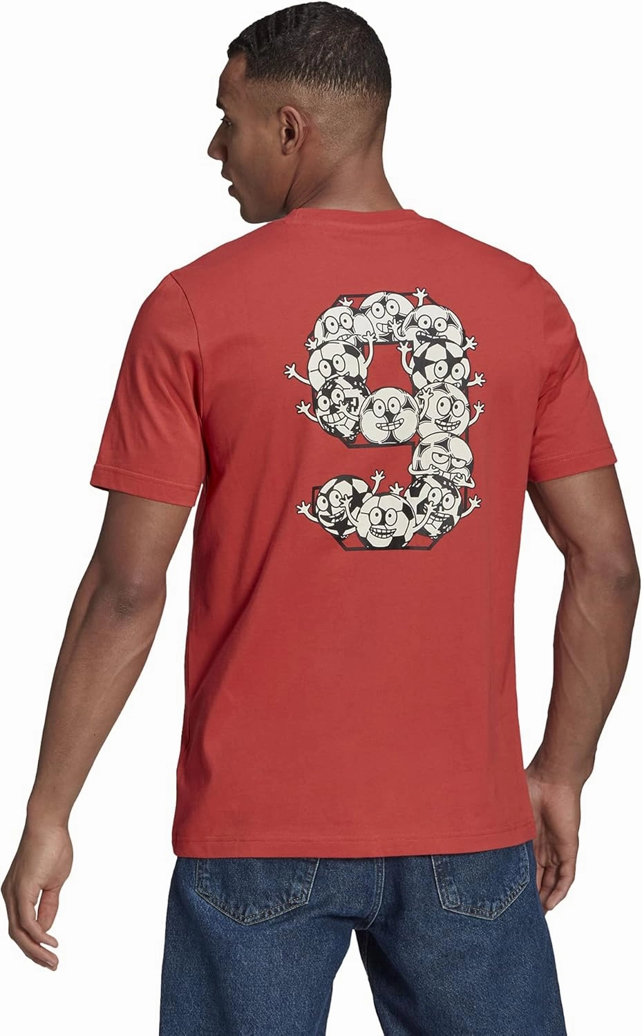 adidas Men's Lil Number Tee