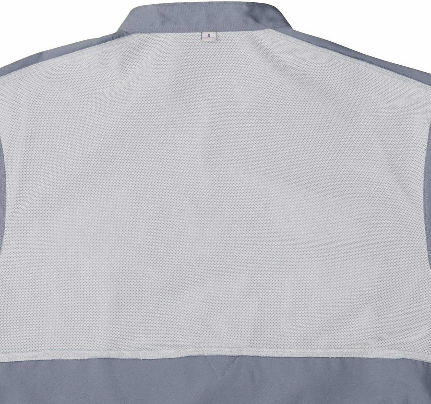 Alimens & Gentle Short Sleeve Fishing Shirt Wicking Fabric Sun Protection Casual Button Down Shirts