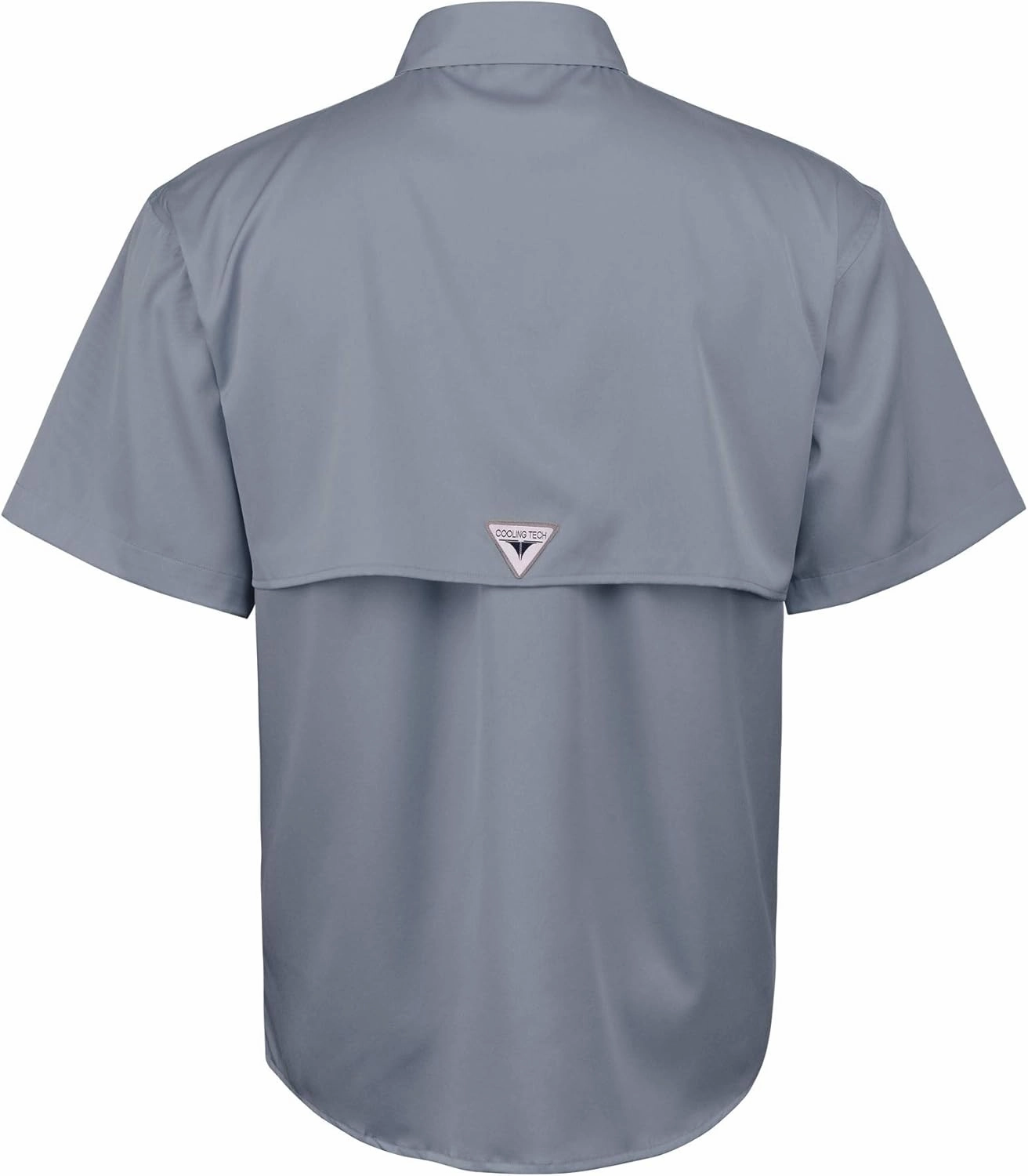 Alimens & Gentle Short Sleeve Fishing Shirt Wicking Fabric Sun Protection Casual Button Down Shirts