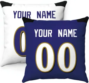ANTKING Throw Pillow Baltimore Custom Any Name and Number for Men Women Boy Gift