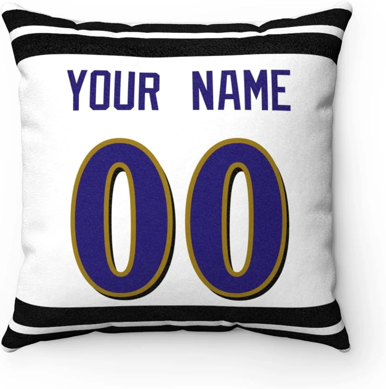 ANTKING Throw Pillow Baltimore Custom Any Name and Number for Men Women Boy Gift