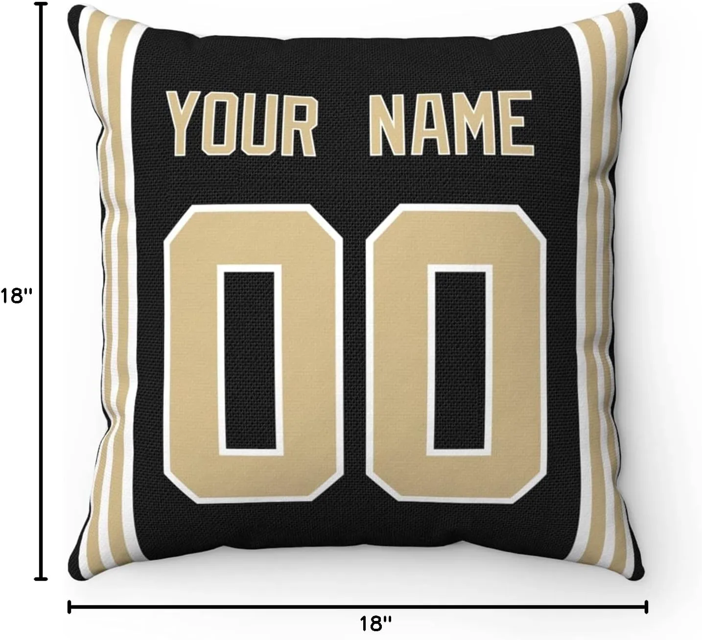 ANTKING Throw Pillow New Orleans Custom Any Name and Number for Men Women Boy Gift