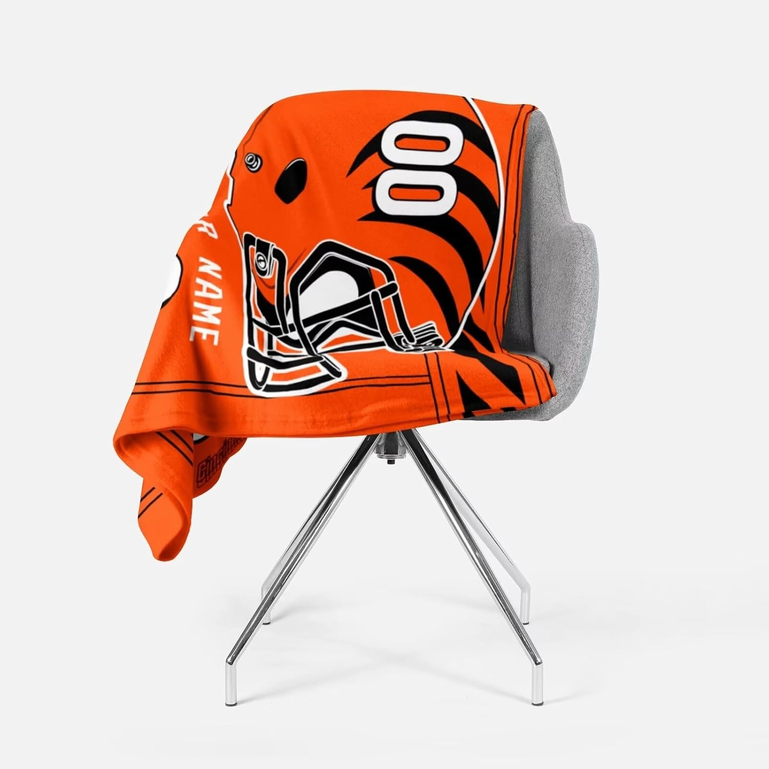 ANTKING Cincinnati Blanket Gifts for Men Women Boy Throw Blanket Custom Name and Number