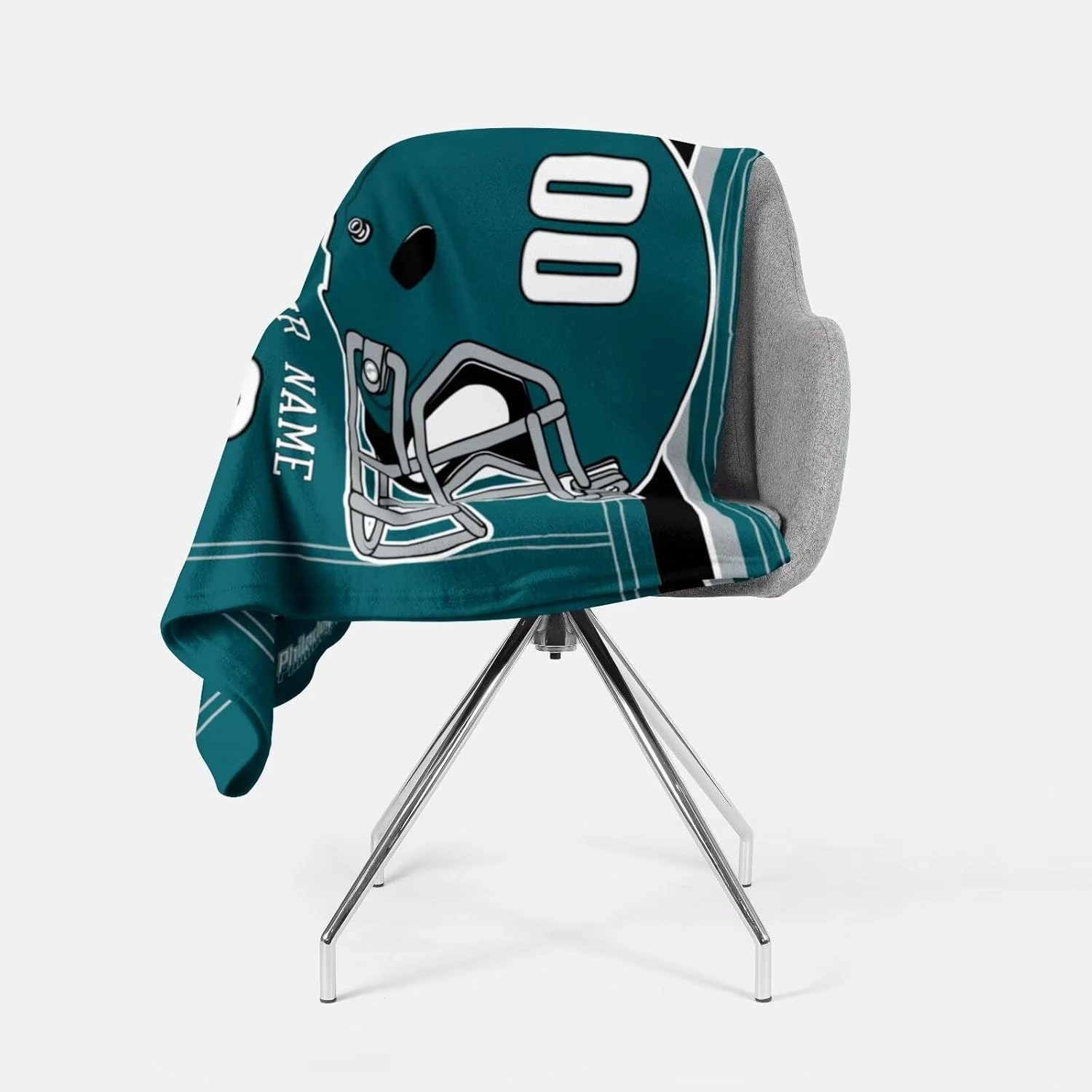 ANTKING Philadelphia Blanket Gifts for Men Women Boy Throw Blanket Custom Name and Number