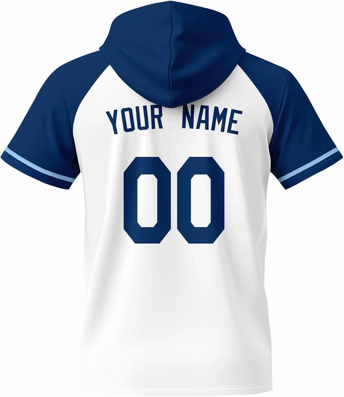 ANTKING T-Shirt Short Sleeve Hoodie Personalized Custom Name Number for Youth Men Gifts
