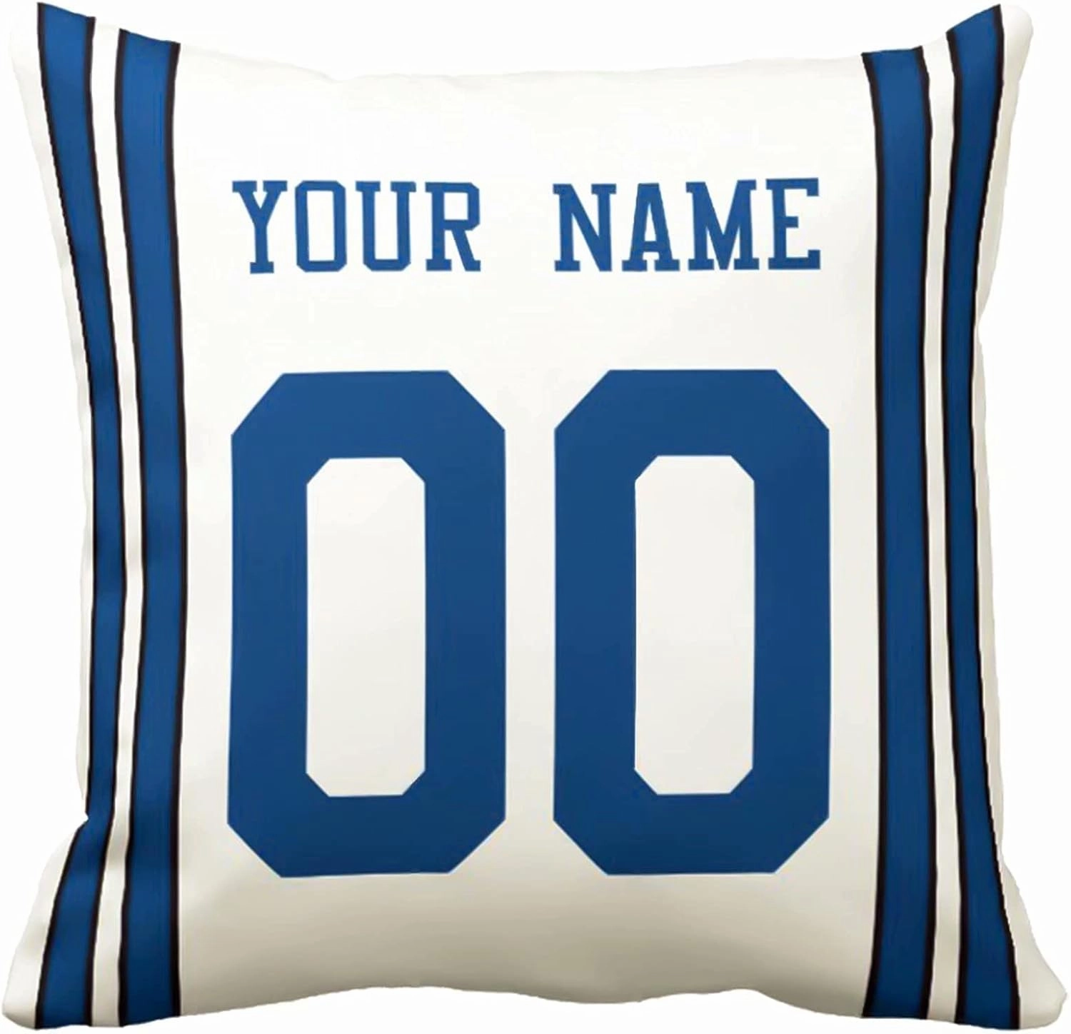 ANTKING Throw Pillow 2 Packs Custom Personalized Any Name and Number for Men Women Boy Gift