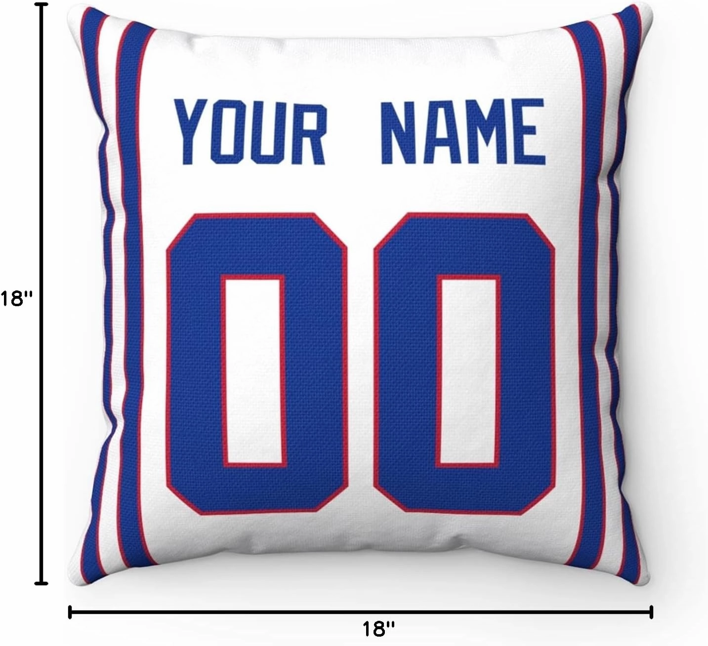 ANTKING Throw Pillow Buffalo Custom Any Name and Number for Men Women Boy Gift