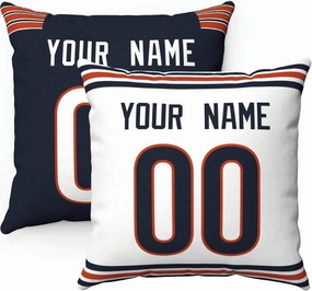 ANTKING Throw Pillow Chicago Custom Any Name and Number for Men Women Boy Gift