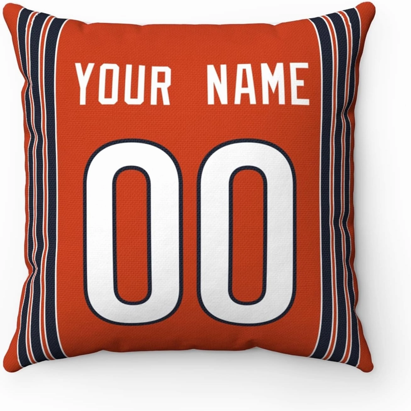 ANTKING Throw Pillow Chicago Custom Any Name and Number for Men Women Boy Gift