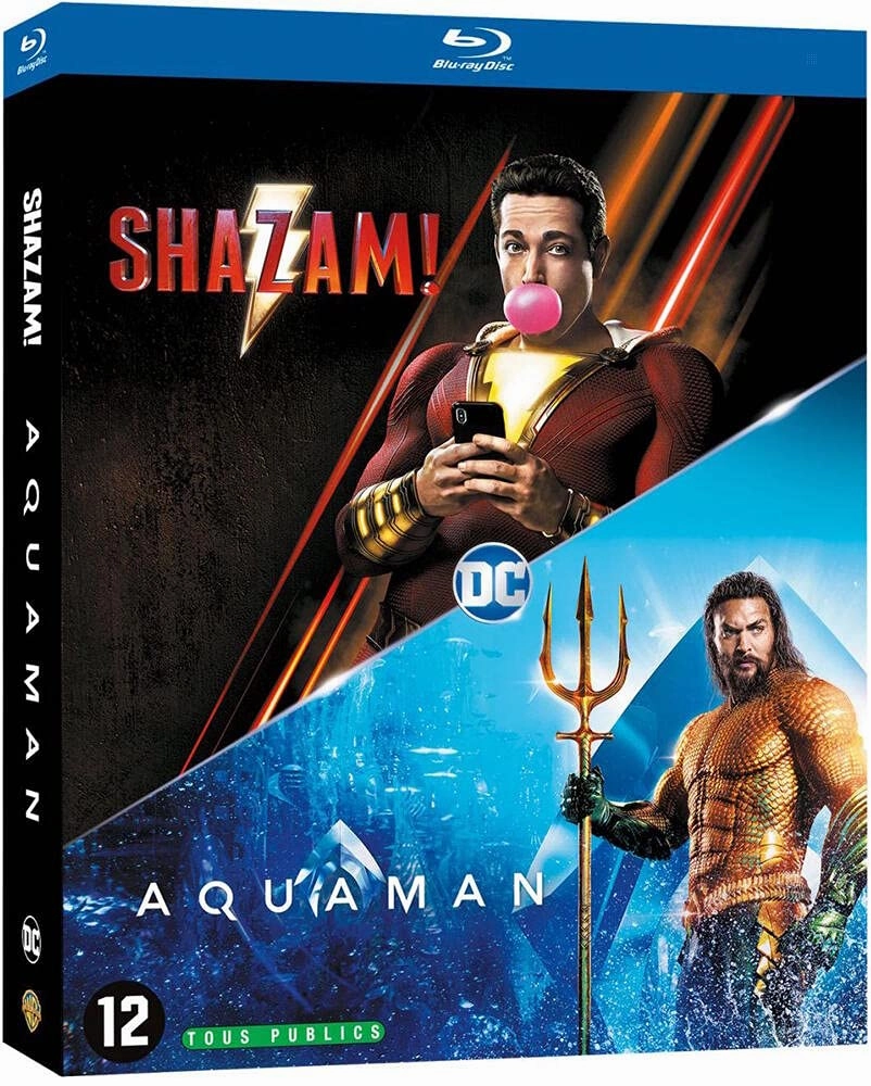 Aquaman / Shazam ( Aquaman / Shazam! ) [ Blu-Ray, Reg.A/B/C Import - France ]