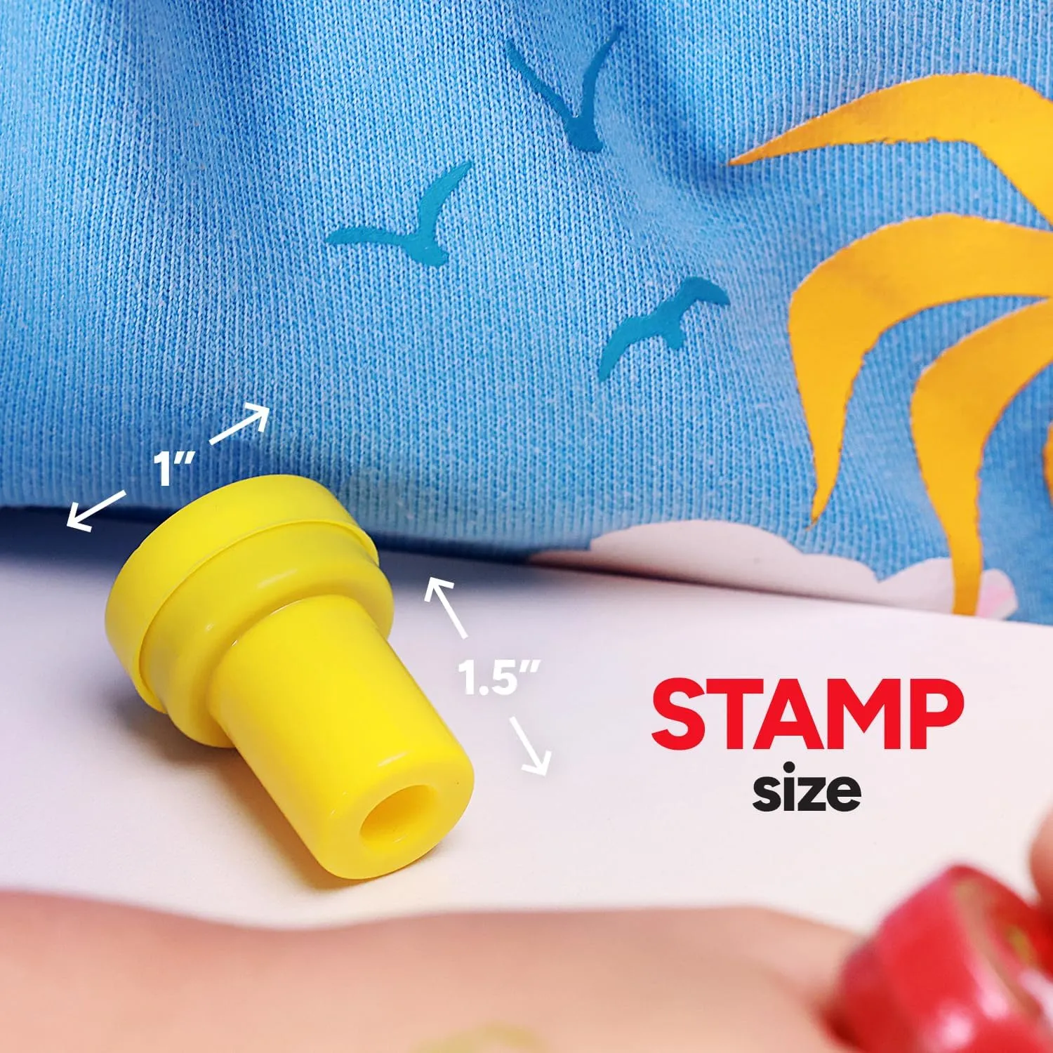 Assorted Kids Self Inking Stamp Set of 100 pcs - Cute Hand Stampers for Crafting & Art Projects - Teacher & Classroom Party Favors