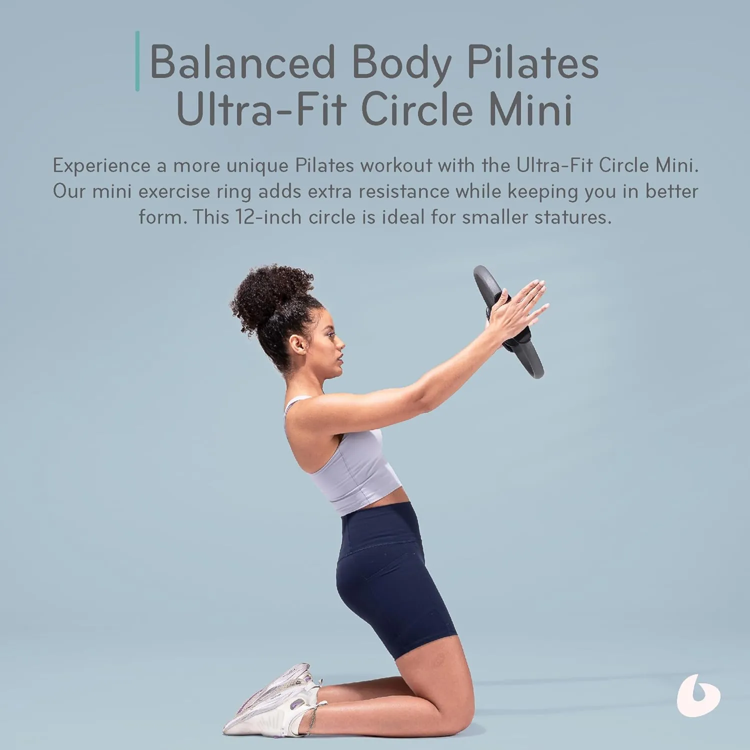 Balanced Body Ultra-Fit Circle Pilates Ring, Body Ring, Great Exercisers for Legs, Fitness Circle, Thigh Exercise, Pilates Circle, Pilate Ring Fitness Equipment for Home or Studio