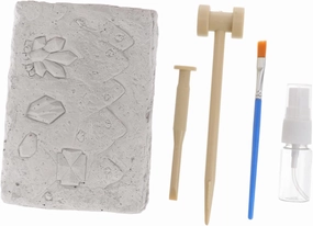BESPORTBLE 1 Set Educational Mineral Stone Excavating for Hands Digging Experience Develops Curiosity and Coordination Safe and Materials for