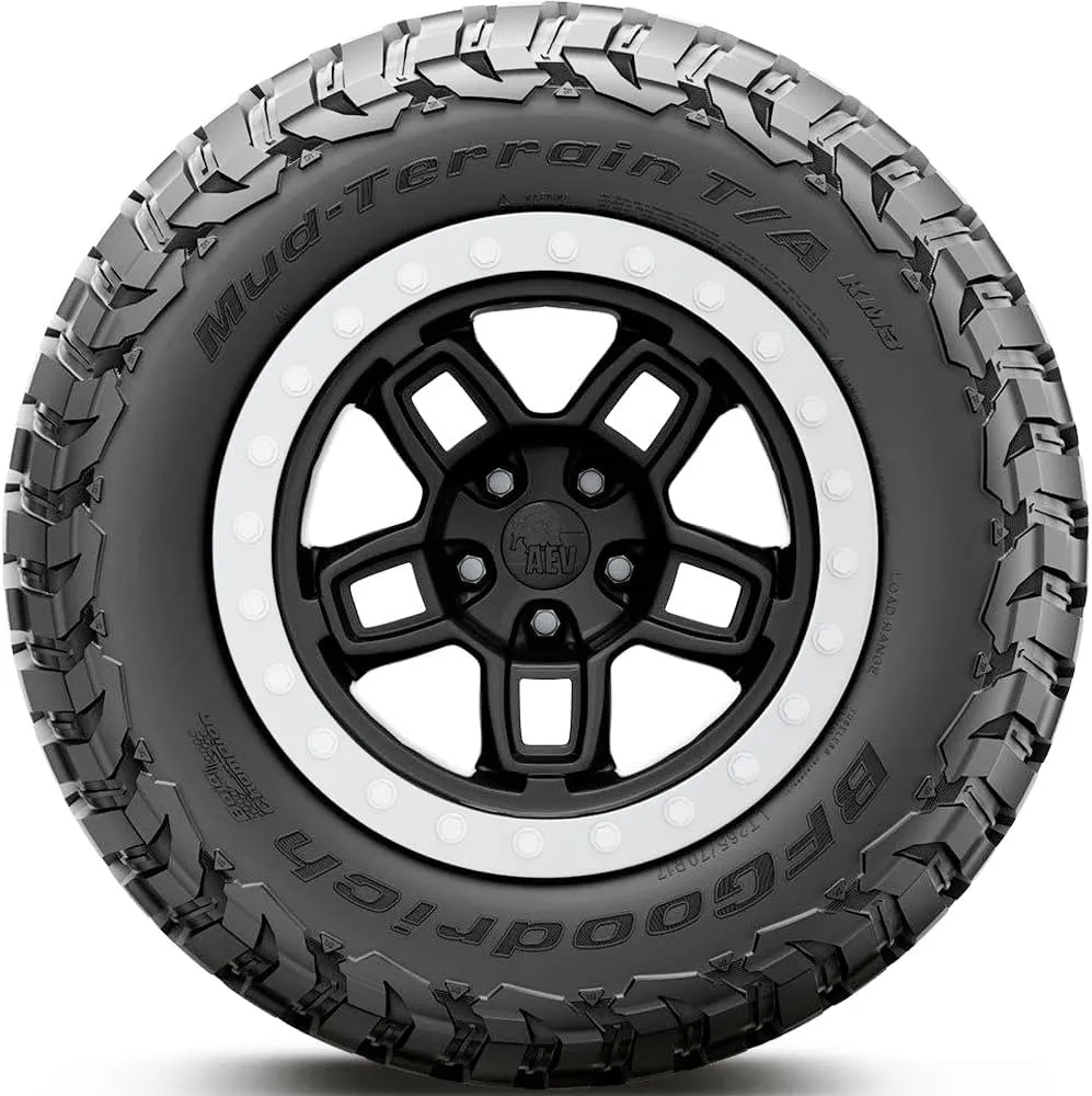 BFGoodrich Mud Terrain T/A KM3 Radial Car Tire for Light Trucks, SUVs, and Crossovers, 30x9.50R15/C 104Q