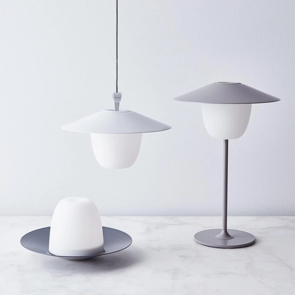 Blomus 3-in-1 LED-Lamp Rechargeable - White
