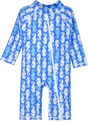 Boys' UPF 50  Long Surf Swimsuit-Ankle Length