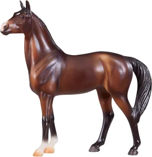Breyer Freedom Series (Classics) Mahogany Bay Thoroughbred | Model Horse Toy | 1:12 Scale (Classics) | 9" L x 6" H | Model #951