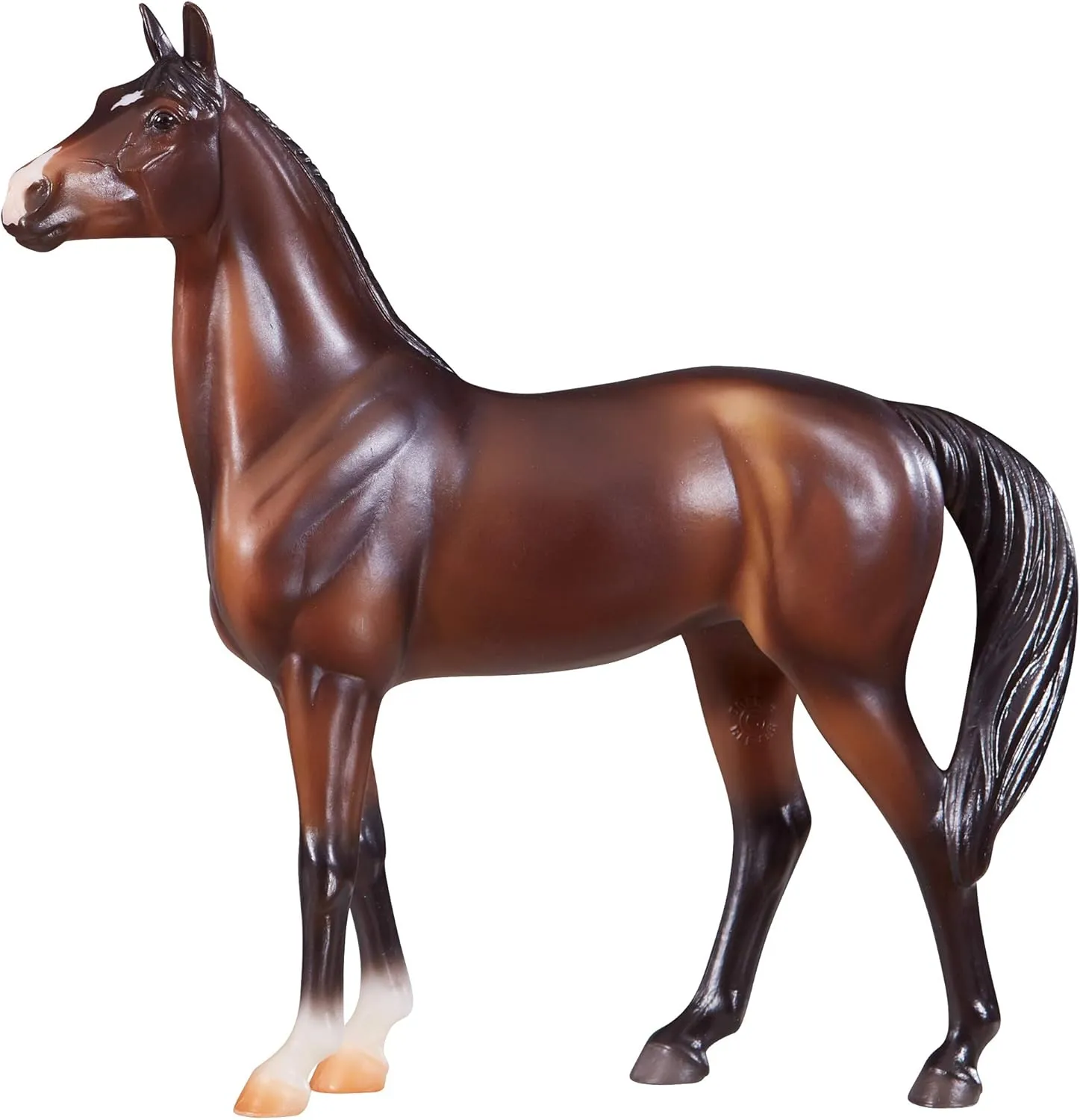 Breyer Freedom Series (Classics) Mahogany Bay Thoroughbred | Model Horse Toy | 1:12 Scale (Classics) | 9" L x 6" H | Model #951