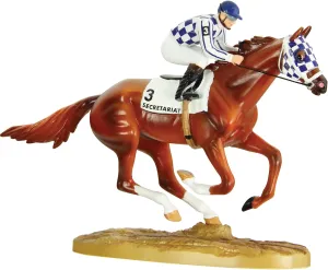Breyer Horses Secretariat 50th Anniversary Figurine | Limited Edition | Horse Toy Model | 5" x 3.5" | 1:32 Scale | Model #97450