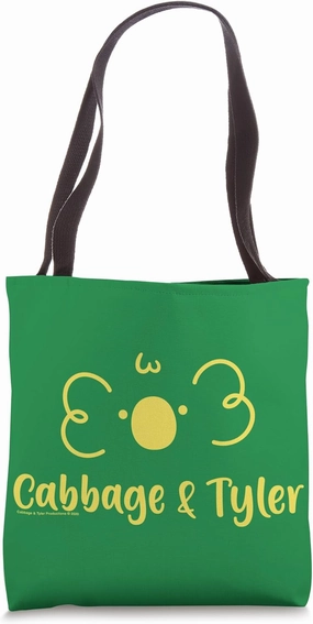 Cabbage & Tyler Yellow Logo Tote Bag