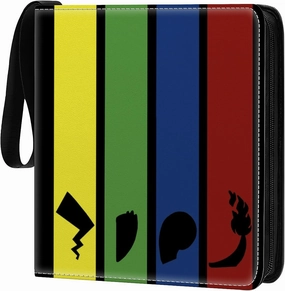 Card Binder 900 Pockets, 50 Sleeves Large Binder Trading Cards Holder 9 Pocket, Storage Organizer, Album Folder Case Protector Collector Gift Cute Cartoon Light