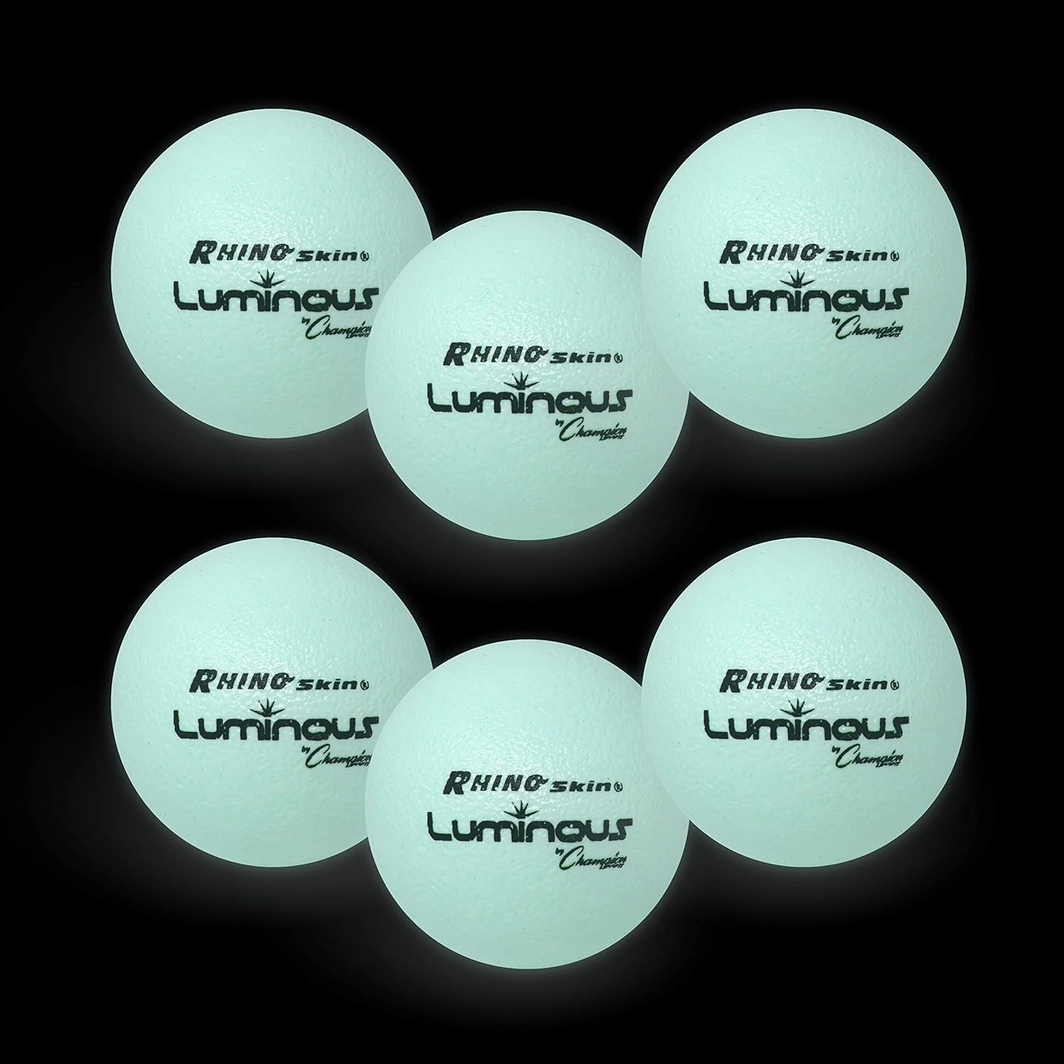 Champion Sports Rhino Skin Luminous Dodgeball Set