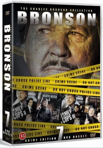 Charles Bronson Collection - 7-DVD Box Set ( Death Wish II / Death Wish III / Death Wish IV: The Crackdown / Death Wish V: The Face of Death / Family of [ NON-USA FORMAT, PAL, Reg.0 Import - Swed