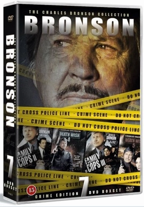 Charles Bronson Collection - 7-DVD Box Set ( Death Wish II / Death Wish III / Death Wish IV: The Crackdown / Death Wish V: The Face of Death / Family of [ NON-USA FORMAT, PAL, Reg.0 Import - Swed