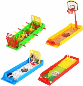 CHILDWEET Sports Toys Set Basketball Ice Hockey Game Tabletop Basketball Toy Fun for Kids
