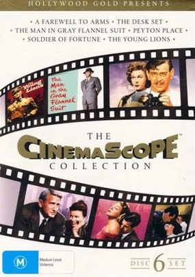 Cinemascope Collection - 6-DVD BoxSet ( A Farewell to Arms / Desk Set / The Man in the Gray Flannel Suit / Peyton Place / Soldier of Fortune / The You [ NON-USA FORMAT, PAL, Reg.4 Import - Austra