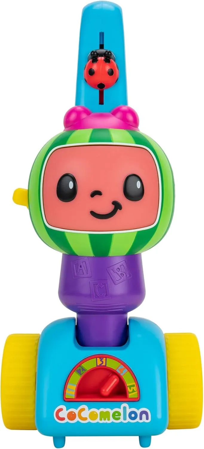 CoComelon Cleanup Time Vacuum - Cleaning Sounds, The “Clean Up Song” and “Clean Machine” Song from The Show - Toys for Kids and Preschoolers